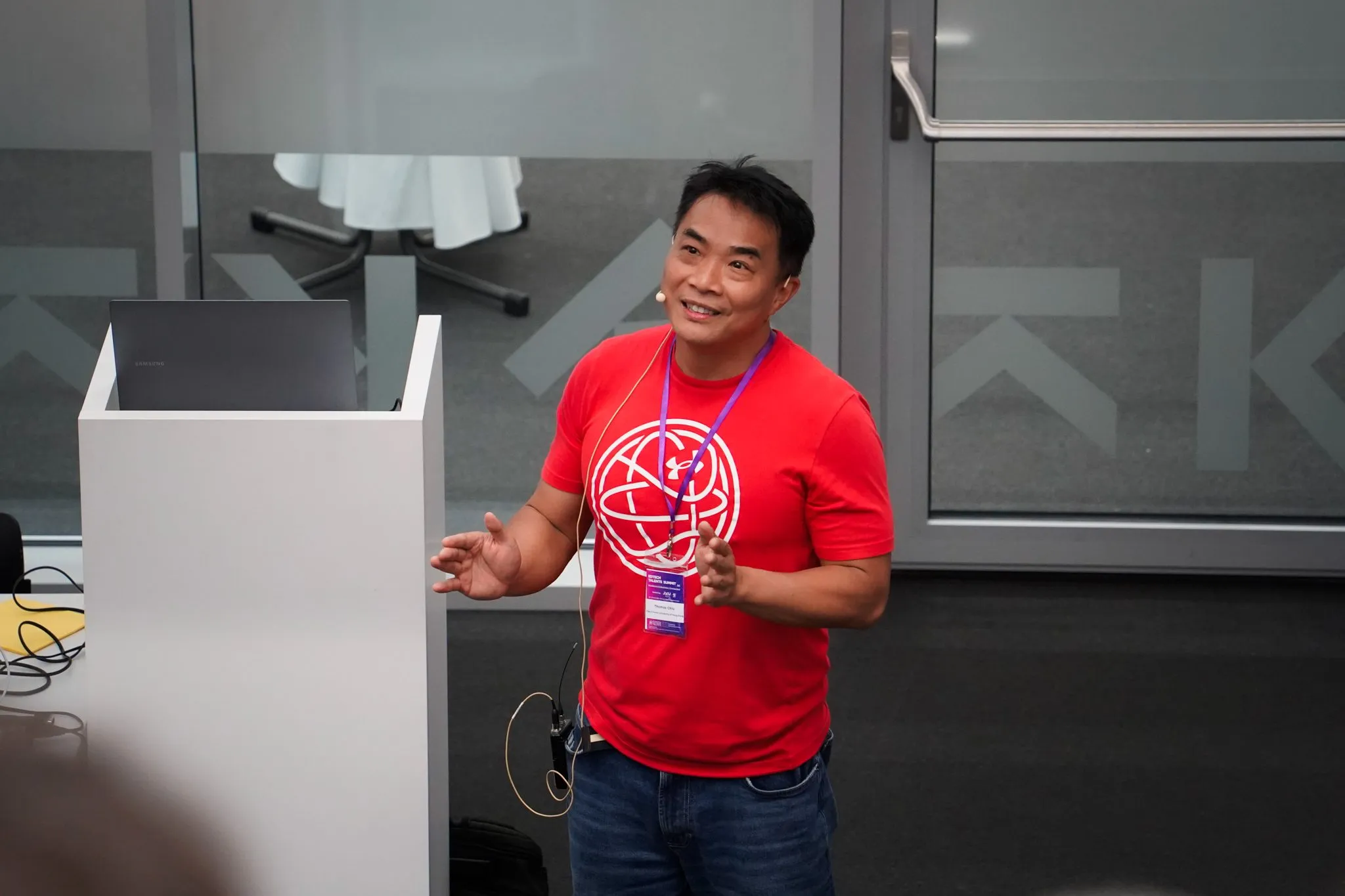 Thomas Chiu beim EdTech Talents Summit in Linz